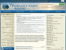 Tablet Screenshot of morganspointresorttx.com